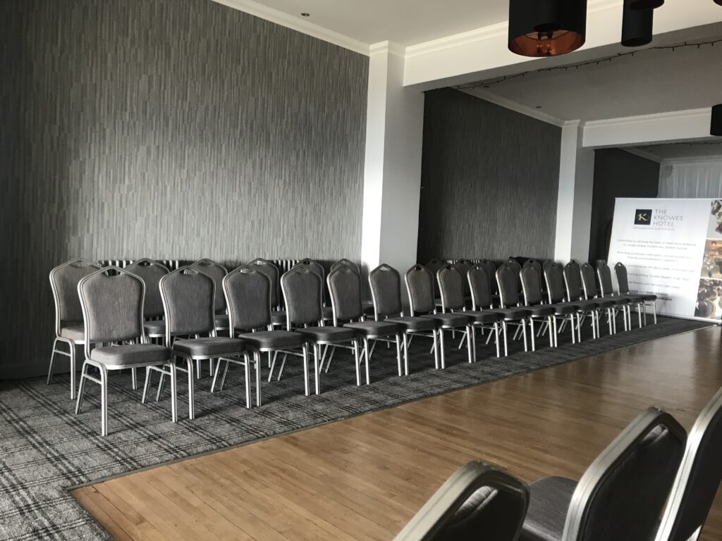 The Knowes Hotel and Restaurant Aberdeenshire Function Hall Theatre Seating